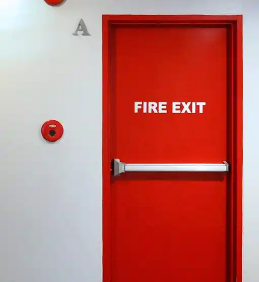Professional fire door installation by Safe Build