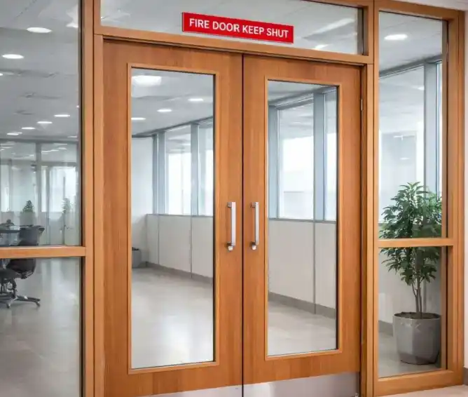 Acoustic Cum Fire Door